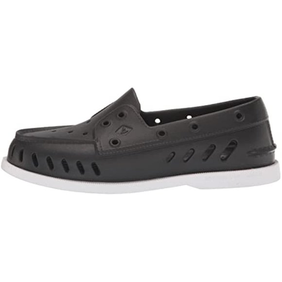 Sperry Men's Authentic Original Float Boat Shoe, Black, 12 - Picture 8 of 8